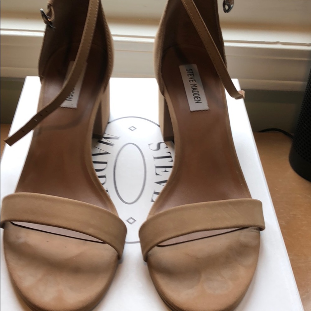 Steve Madden irenee Tan Nubuck size 9.5